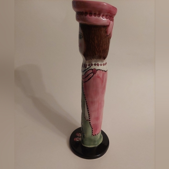 Vintage & Retired* Susan Paley Bella Casa Ganz Candle/Bud Vase "Chloe" - Picture 4 of 7